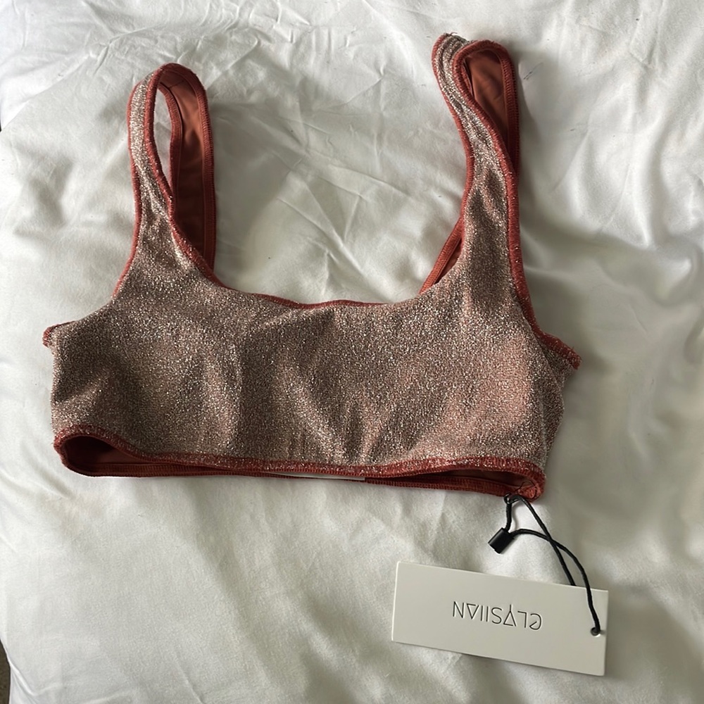 Elysiian Bronze Bikini Top size S